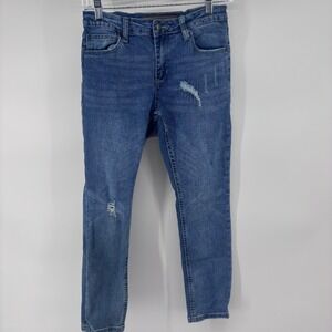 JOE'S Jeans Girl's Distressed Denim Blue Wash Skinny‎ Jeans Size 10 Kids